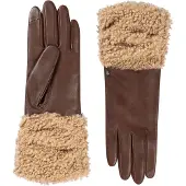 Roeckl Vingerhandschoenen 'MONTROSE TOUCH' beige / kastanjebruin / chocoladebruin / donkerbruin