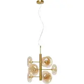 Kare design Hanglamp Headlight messing