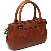 The Chesterfield Brand schoudertas handtas Fenja Shoulderbag Cognac bruine