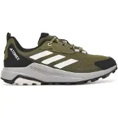 Adidas Lage schoen 'Anylander' olijfgroen / zwart / wit