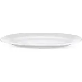 Alessi Serveerschaal PlateBowlCup White Porcelain 36 x 25 cm