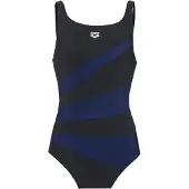 Arena Shaping-badpak 'SHAPEWEAR BELLA C-CUP' indigo / zwart / zilver