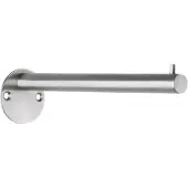 SmartaSaker Wandgarderobe Alco zilver 1 haak, ook voor kleerhaken