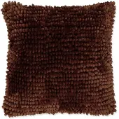 Unique living | kussenhoes max 45x45cm mahogany brown