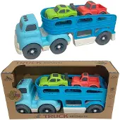 Van Der Meulen Autotransporter met 2 autootjes Bioplastic (2015179)