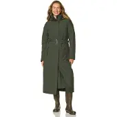 HappyRainyDays Happy Rainy Days Lange Regenjas Dames Toronto Donkergroen
