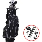 Spalding - TRUE BLACK FULL - GOLFSET - HEREN - GRAPHITE - Rechtshandig