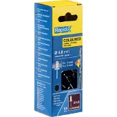 Rapid Blindklinknagels Zwart | Ø4,8 x 12 mm | Incl. Boor | 50 Stuks - 5001471