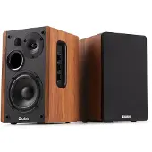 Audizio KS01 HiFi speaker set - Boekenplank speakers - Met Bluetooth -