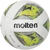 Molten zaalvoetbal A3400 latex/polyurethaan wit/geel