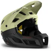 Met Parachute MCR Mips Helm afneembare kinriem Groen/Zwart || Maat: L (58-61 cm)