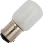 Schiefer BA15d Buis Gloeilamp | 15W 2700K 100lm 220V/230V | Dimbaar Mat
