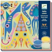 Djeco Creation Set - Bunte Sand - Sea - - One Size - Kreatives Spielset