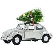 House Doctor Xmas Car kerstdecoratie Zilverkleurig