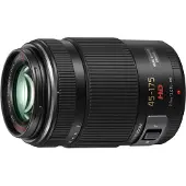 Panasonic Objectif hybride Lumix G X Vario 45- 175 mm f/4-5.6 ASPH. O.I.S Noir