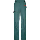Ortovox - Dames skibroeken - Mesola Pants W Arctic Grey voor Dames van Wol - Maat S - Blauw
