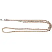 Trixie hondenriem cavo verstelbaar blush/zand 200x1,2 cm
