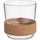 Kosta Boda Viva kop met kurkrand 30 cl 2-pack Transparant