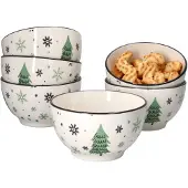 MamboCat Set van 6 koektrommels kerstboom 14cm - 23105718