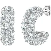 Yokoamii Oorbellen zilver