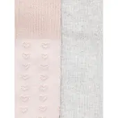 Vertbaudet Set van 2 paar panty's baby meisjes