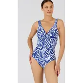 Damart - Badpak Perfect Fit by - Dames - Blauw - 44