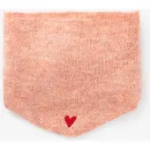 Sissy-Boy Roze Gebreide Bandana Sjaal Met Hartje