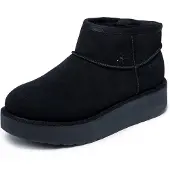 SKECHERS Boots 'KEEP COZY' zwart