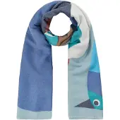 Codello Sjaal blauw / gemengde kleuren
