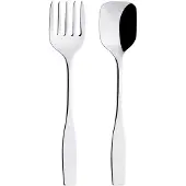 Iittala Citterio 98 serveerbestek 2 delen Blank roestvrij staal