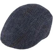 Fiebig Flatcap Winter Herfst gemeleerd blauw maat 60