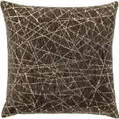 Hoii ODETTE | sierkussen | 45x45 cm | Dark Olive | groen | | Met luxe binnenkussen