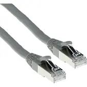 Intronics FB3052, 0,25 meter, Cat6a, S/FTP (S-STP), RJ-45, RJ-45, grijs