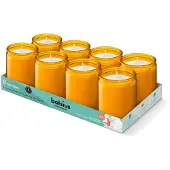 Bolsius - Horeca Star Light - 82/68 - 8 stuks per verpakking - Amber