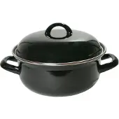 Imperial kitchen Braadpan - 20cm - Emaille - Zwart
