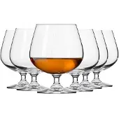 Krosno | Cognac glazen | set van 6 stuks - 480 ml | Balance Collectie | Kristalglas | Perfect voor Thuis, Restaurants en Feesten | Vaatwasbestendig