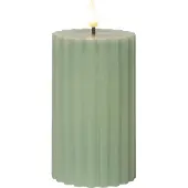 Star Micronics LED strip Flame Stripe groen 15 cm echte was op batterijen
