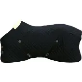 Kentucky Horsewear Horsewear - Staldeken - 600D - 160 cm / 7'0 - Vegan konijnenvacht - Zwart