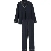 Calida Pyjama navy / wit