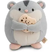 Mymochi Hamstertje Shai met koekje - Knuffel - 27 cm