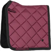 QHP Zadeldek Zahra Wine Red - Dressuur Pony | Zadeldekje paard