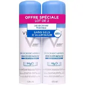 VICHY Deodorant Minerale 48 H Spray 2x125 ml Deodorant