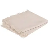Atmosphera Maha servetten set van 2 - Katoen - Wit - 40 x 40 cm