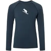 Super.natural - Kid's Flear175 L/S - Merino-ondergoed 110, blauw