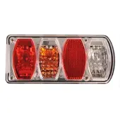 Proplus Achterlicht aanhangwagen - 6 functies - 222 x 100 mm - Rechts