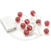 Konstsmide Lichtslinger - led kerstverlichting binnen - 10 lampjes - 0.9 meter -