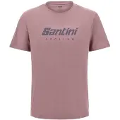 Santini - Coloured Branded T-Shirt - T-shirt S, roze