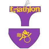Turbo Triathlon Basic Swimming Brief Paars M Man