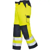 Portwest Lyon Hi-Vis Broek TX51 - Geel/Marine - 4XL