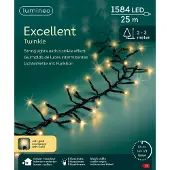 Kaemingk Led Excellent 25 meter 1584 LED groen/soft gold